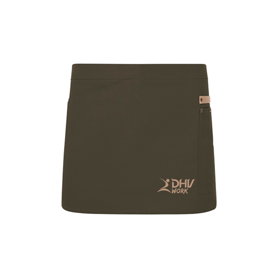 Avental curto canvas bicolor - Image 3