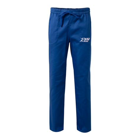 Calças estilo pijama com fitas